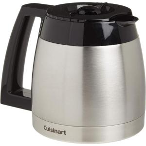 Cuisinart DCG-600RC 10-Cup Replacement Thermal Carafe with Lid, Compatible with Cuisinart Coffeemakers, Stainless Steel(Carafe)