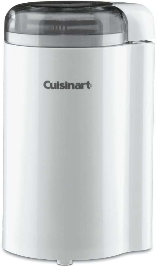 image:imageCuisinart Coffee Grinder One Touch Control Coffee Bean Grinder with Stainless Steel Bowl and Blades 25 oz70g Capacity Enough for 12 Cups OnOff Switch with Safety Interlock DCG20N WhiteWhite