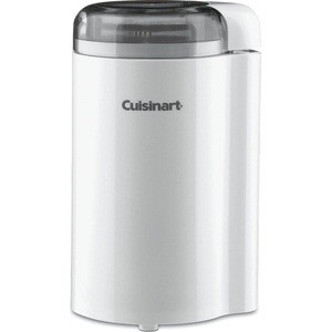 Cuisinart Coffee Grinder, One Touch Control Coffee Bean Grinder with Stainless Steel Bowl and Blades, 2.5 oz/70g Capacity Enough for 12 Cups, On/Off Switch with Safety Interlock, DCG-20BKN, Black(White)
