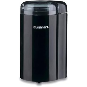 Cuisinart Coffee Grinder, One Touch Control Coffee Bean Grinder with Stainless Steel Bowl and Blades, 2.5 oz/70g Capacity Enough for 12 Cups, On/Off Switch with Safety Interlock, DCG-20BKN, Black(Black)